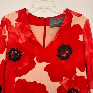 Lela Rose Poppy long sleeve dress with minor tailoring needed